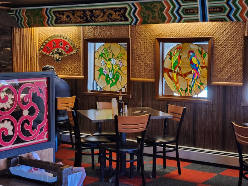 White Mountain Oriental Restaurant Dining Room Near The Inn at Oxbow Acres