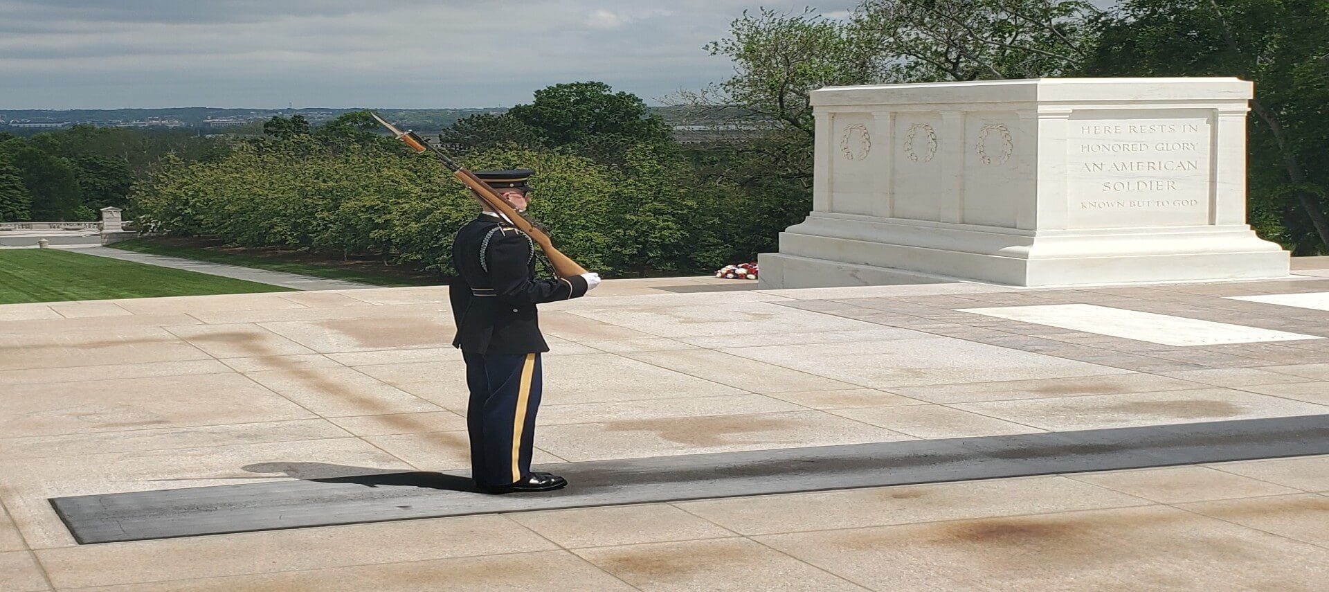 Sentinel at the Tomb of the Unknown Soldier